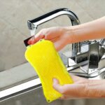 3em1 Esponja De Silicone Para Limpeza Multifuncional / Esponja De Silicone Para Cozinha - Imagem 3