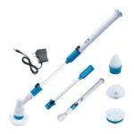 Esfregao Escova De Limpeza Vassoura Eletrica Spin Scrubber