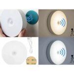 Luz com Sensor de Movimento para Armários Guarda-Roupa Cabeceira Branca LED - Imagem 3