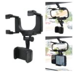 Suporte Veicular Universal Para Celular com Fixação no Retrovisor do Carro Rotação 360°