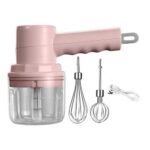 Mini Batedeira Elétrica Recarregável Portátil Mixer De Mão