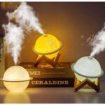 Luminária e Umidificador de ar Planeta 3D com Led 200ml - Imagem 5