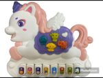 BRINQUEDO UNICORNIO COM TECLADO MUSICAL - Imagem 2