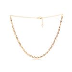 Choker com Corrente de Mini Pérolas Banhado em Ouro 18k (CK0007) - Imagem 3
