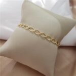 PULSEIRA  ELOS BANHADO A OURO (03010445) - Imagem 5