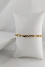 Pulseira Corrente Cartier 1.6 Diamantada Banhado em Ouro 18k MASCULINA (PL0026)