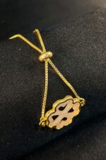 Pulseira Ajustável com Trevo de Quatro Folhas de Madrepérola (PL0003) - Imagem 2