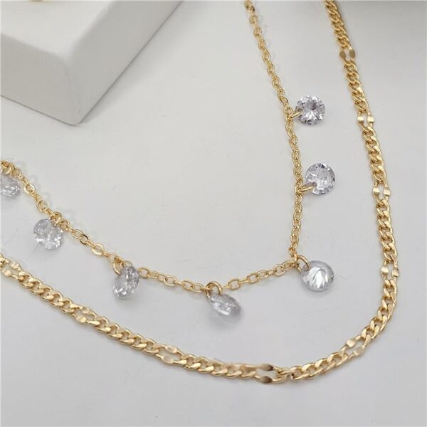 COLAR ELOS 5 EM 1 BANHADO A OURO (04011141)