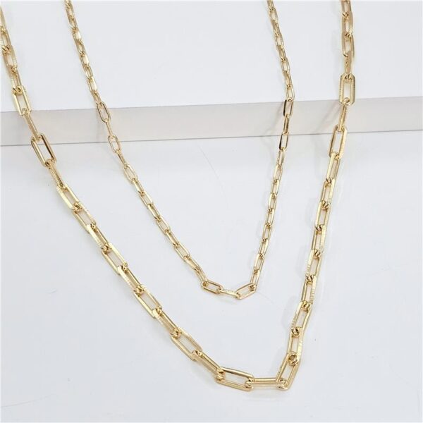 COLAR  MASCULINO  ELO CARTIER BANHADO A OURO (04011147)