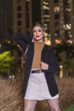 Casaquinho Feminino Tricot Kimono Cardigan - Imagem 6
