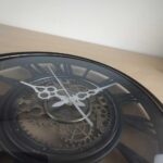Relogio De Parede  Madeira Design Vintage  30Cm Decorativo - Imagem 5