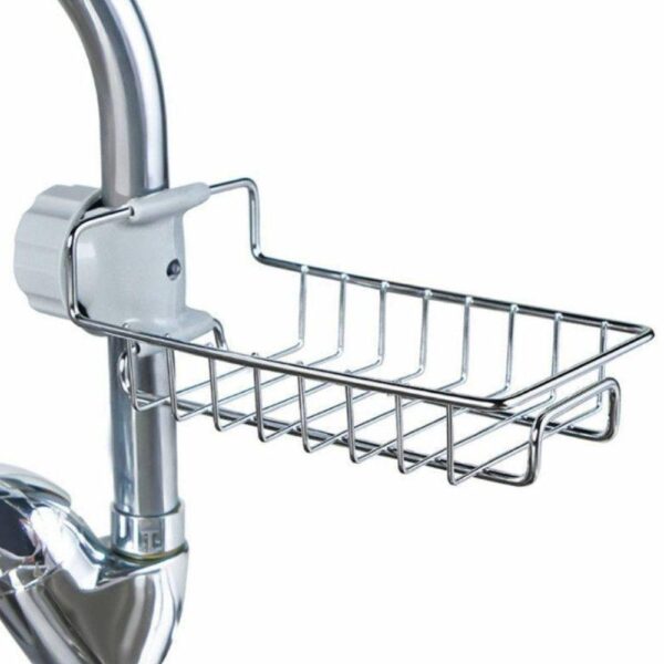 Suporte Organizador de Pia e Chuveiro – Inox Multiuso