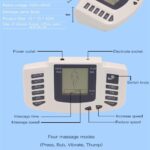 Aparelho TENS Digital – Fisioterapia e Massagem - Imagem 2