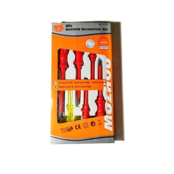 Kit Jogo de Chaves Isoladas 1000V Imantadas 6 Peças