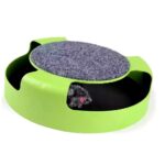 Brinquedo Para Gato Pegue O Rato Giratorio Arranhador - Imagem 3