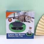 Brinquedo Para Gato Pegue O Rato Giratorio Arranhador - Imagem 7