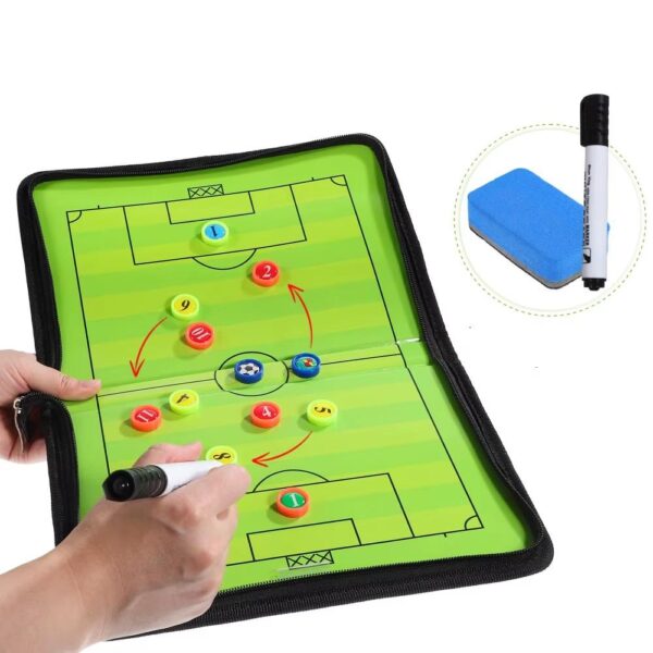Kit Lousa Quadro Magnético Futebol 28 Peças