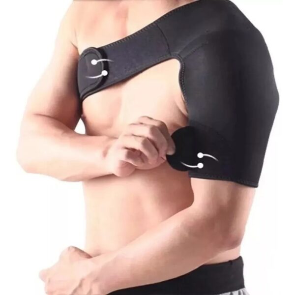 Protetor de Ombro Neoprene Bilateral - Suporte