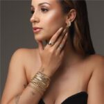 ANEL CRAVEJADO  BANHADO A OURO (01010330)