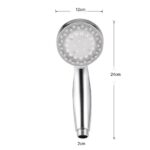 DUCHA CHUVEIRO LED CROMOTERAPIA SENSOR DE TEMPERATURAMULTI CORES RGB PARA BANHEIRO BANHO RELAXANTE - Imagem 6