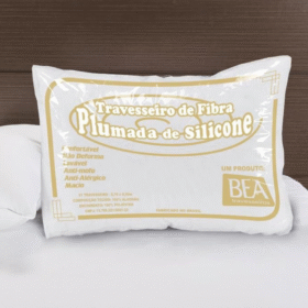 Travesseiro Padrão Silicone Percal 200 Fios 600 Gr