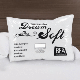 Travesseiro Dream Soft Basic Silicone Micropercal Peletizado