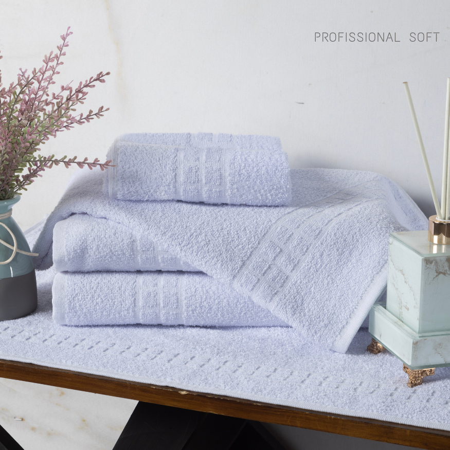 Toalha de Rosto Profissional Soft 1 Toalha de Rosto Profissional Soft