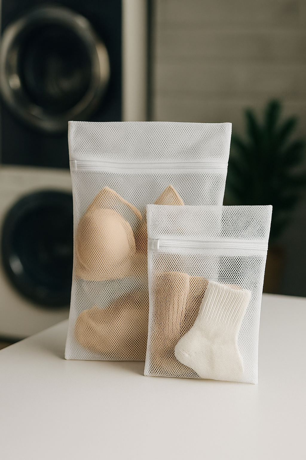 Sacos Para Lavar Roupas Na Máquina De Lavar E Secadora Com 5 Sacos Para Lavar Roupas Na Máquina De Lavar E Secadora Com - Imagem 5