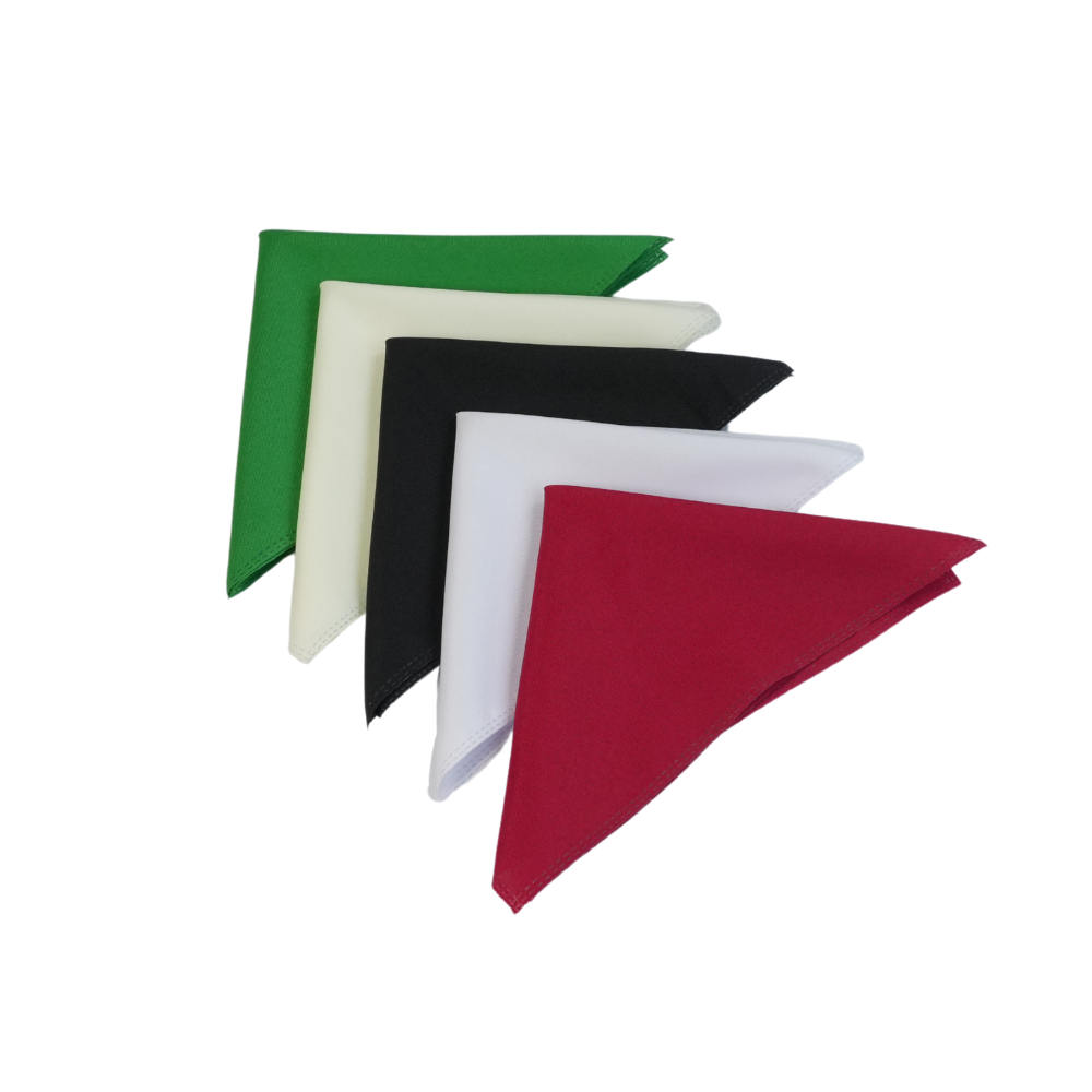 Kit 8 Pçs Guardanapo 8 Lugares Basic 35x35cm Liso Tecido 2 Kit 8 Pçs Guardanapo 8 Lugares Basic 35x35cm Liso Tecido - Imagem 2