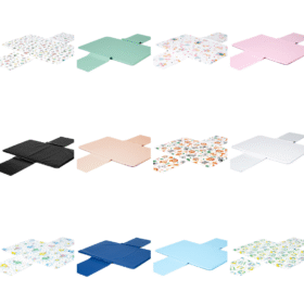 Trocador de Fraldas Portátil Bebê Impermeável com Bolsos