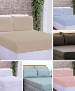 Lençol Avulso com Elástico Casal King Microfibra Liso