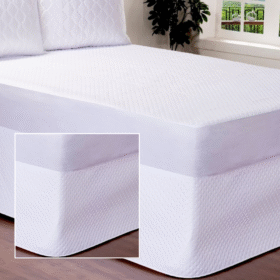 Saia  Box Solteiro, Viúva, Casal Padrão E Queen Matelassê