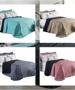 Kit 7 Pçs Cobre Leito Casal Padrão Renove Hipercal 400 Fios