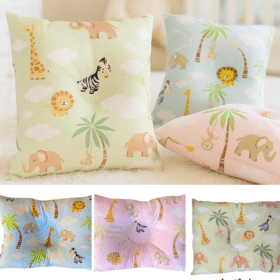 Travesseiro Anatômico Bebê Para Berço E Carrinho Safari