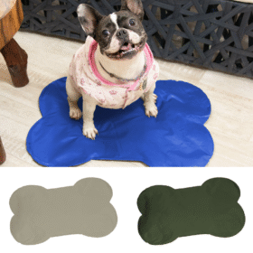 Tapete Colchonete Gelado Pet Osso Pequeno 47x35cm