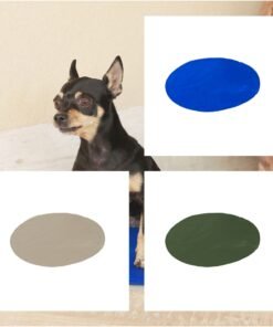 Tapete Colchonete Gelado Pet Pequeno Redondo 34x34cm