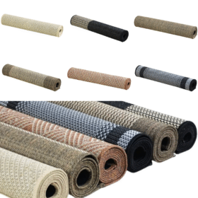 Tapete Passadeira Sisal Lancer 700x66cm Antiderrapante