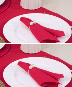 Kit 7 Pçs 2 Lugares Mesa Posta Completo  Basic Pérola