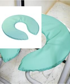 Almofada Ortopédica Higiênica para Assento Cadeira de Banho e Vaso Sanitário Especial com Espuma Verde