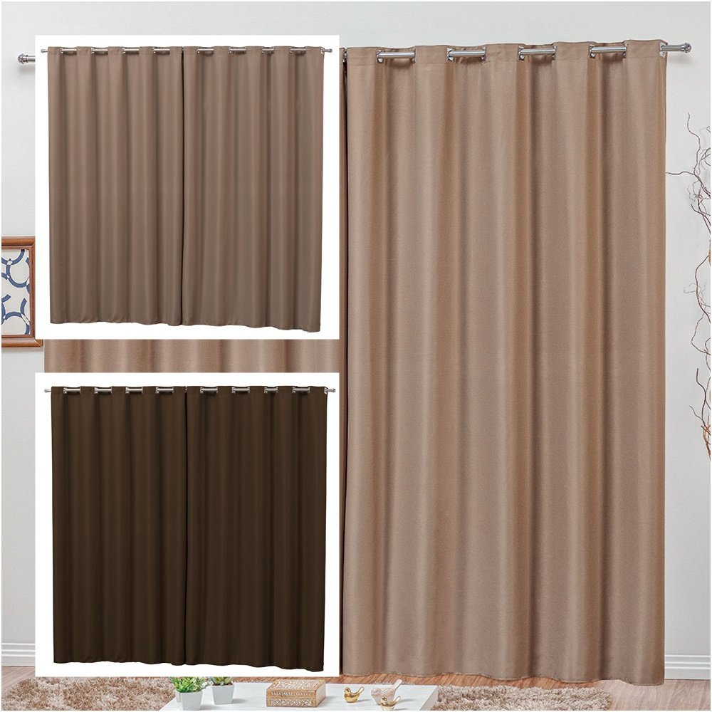 Cortina Blackout Tecido Corta Luz 2,80x2,70m para Varão Simples 3,00m 1 Cortina Blackout Tecido Corta Luz 2,80x2,70m para Varão Simples 3,00m
