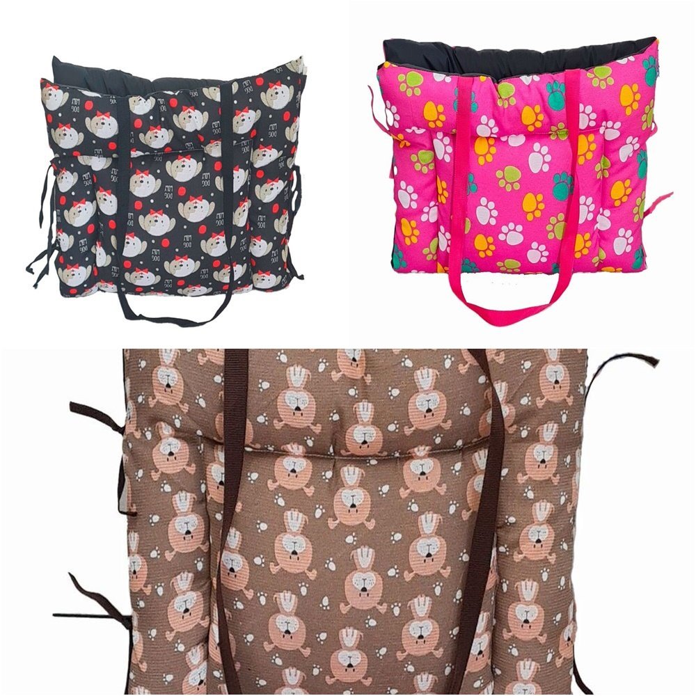 Colchonete e Bolsa 2 em 1 Pet Hanna Pop Pequeno Retangular Impermeável 1 Colchonete e Bolsa 2 em 1 Pet Hanna Pop Pequeno Retangular Impermeável