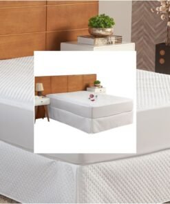 Capa Protetora de Colchão Impermeável Casal King Matelado com Elástico