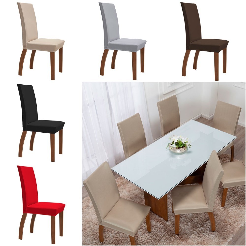 Kit 4 Pçs Capa Protetora de Cadeira 4 Lugares Malha Gel Ajustável 1 Kit 4 Pçs Capa Protetora de Cadeira 4 Lugares Malha Gel Ajustável