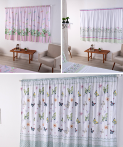 Cortina Infantil e Juvenil Girl para Varão Simples Duplo 2m Estampa Digital  2,00x1,50m