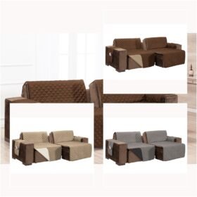 Capa Protetora de Sofá Retrátil Assento 2,40m Dupla Face