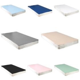 Capa Protetora de Colchão Impermeável Casal King 193x203cm com Elástico