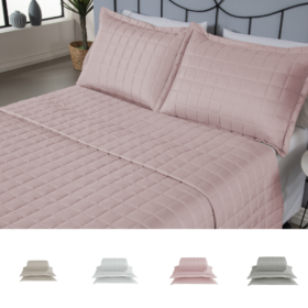 Kit 3 Pçs Cobre Leito Casal Queen Soft Dupla Face Matelado