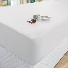 Kit 4 Pçs Capa Protetora de Colchão Impermeável  Avulso Casal Padrão Profissional Goldem