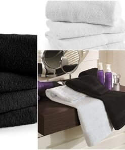 Kit 4 Pçs Toalha Profissional Salão de Beleza Cabelereiros