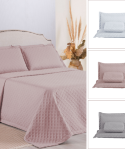 Kit 3 Pçs Cobre Leito Casal Queen Attuale Dupla Face Matelado